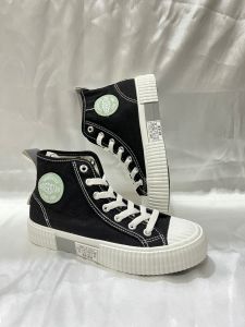 IMPORT Sepatu Sneaker Canvas Tinggi Wanita Casual Size 35-40 BEIER STAR NORMAL