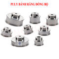 Puly bánh răng đồng bộ - ròng rọc truyền động dây curoa mini GT2. 