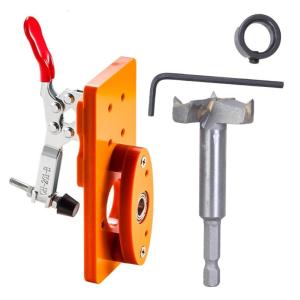 Precisions Drilling Hole Puncher Consistent Depth Hinges Opener Easy to Use for Consistent Hole Depth In Home Renovations