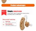 【Gratis Jam LED】Alat Bantu Dengar Telinga Original Murah Alat Pendengar Telinga Tuli Pendengaran Terbaik Hearing Aid Cyber Sonic Alat Bantu Dengar Hearing Aid. 