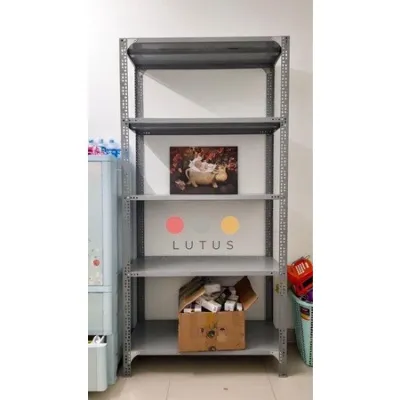 Kệ sắt V lỗ đa năng 3 -4-5 tầng dài 60cm x rộng 40cm Cao 0.8-1-1.2-1.5m. Lắp Ghép Đa Năng Nhiều Màu