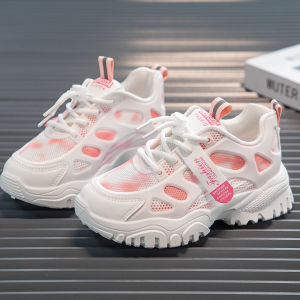 LUCKIDS Shoes rubber shoes for kids girls sneakers for kids new style Brand Net Shoes for kids girls size 26-36