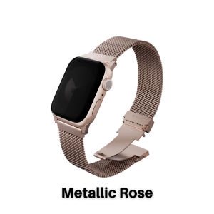 UNIQ Dante Pro Mesh 304 Stainless Steel Self-Adjustable Watch Strap For Apple Watch 49/46/45/44mm & 42/41/40mm
