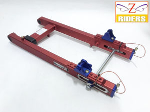 สวิงอาร์ม Wave 110i แบบกล่อง ยึด 2 นิ้ว ปรับได้ 6 ระดับ MR5910 สีแดง