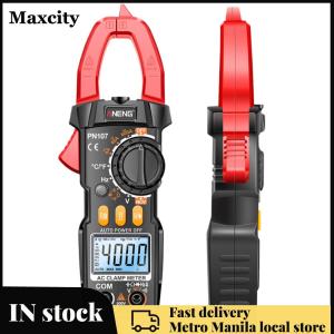 【Maxcity Fast delivery】 Multimeter Digital Clamp Meter 4000 Counts with Large LCD Screen for Easy Voltage and Current Measurement in Electrical Troubleshooting