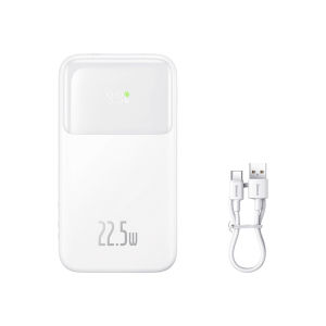 Baseus Comet Series Fast Charge Power Bank 10000mAh/ 20000mAh 22.5W SCP Built in Dual-Cable Digital Display Charger