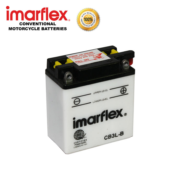 Imarflex Battery IMARFLEX BATTERY : CB3L-B Conventional Type | Lazada PH