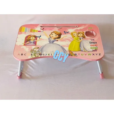 character design foldable laptop learning breakfast table