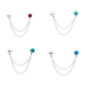 Multipurpose Magnetic Trouser Hem Clips Headscarf Pin Hijab Magnets with Chain Magnetic Clips for Quick Attachment