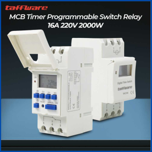 COD SAKELAR Alat pengatur waktu digital yang dapat di program Digital Timer LCD Relay 20 220V/16A