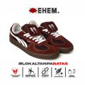 Ehem - Sepatu Sneakers Unisex Pria Wanita Ultras Sur Maroon. 