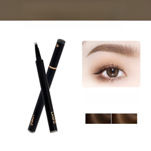 LanFo Four Pronged Liquid Eyebrow Pencil Color Developing Three Dimensional Eyebrow Pencil Waterproof And Sweat Proof Eyebrow Pencil四叉纤细液体眉笔