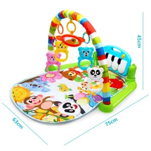 🔥READY STOCK🔥DROBO MINI STORE N-0305 Baby KID Gym Music Play Mat Tapis Puzzles Educational Rack Toys Piano Keyboard Infant Fitness Carpet Puzzles Educational Rack Toys Piano Keyboard