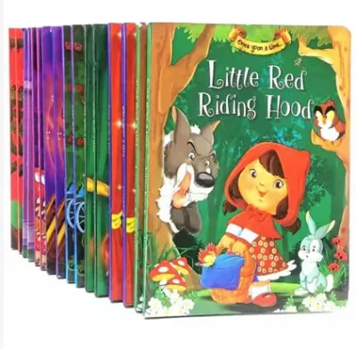 8 in 1 Children Bedtime Children Story Notebook Set Bedtime Story Board Book Random Only
