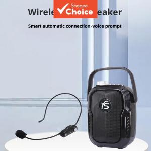 (HD1)Wireless headset microphone withBluetooth amplifier voice amplifier for teachers. Alat dengar tanpa wayar dengan penguat suara bluetooth mini Penguat suara untuk guru