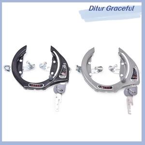 Ditur Bicycle Lock Computer Locks Mountain Bike Lock Anti-theft Steel Chain With Keys