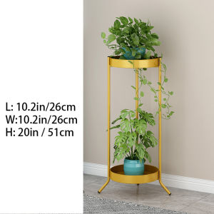 2/3/4/5/6 Tier Plant Rack Stand Iron Plant Stand Pot Garden Plant Display Shelves Flower Stand Indoor Plant Rack Outdoor Metal SideTable Waterproof