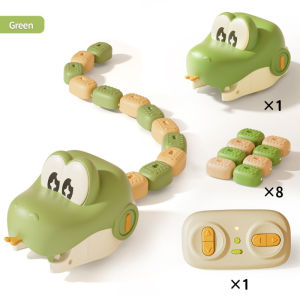 RC Magnetic Snake Toy Kids STEM Educational Toy RC Hungry Snake Toy Boys Girls Birthday Gift