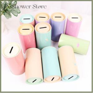 GNStore[COD] กระปุกออมสินรูปสัตว์ทรงกลม1ชิ้นกระปุกออมสินกล่องโลหะใส่เหรียญของตกแต่งบ้าน