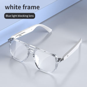 Nine Wind แว่นตาอัจฉริยะ AT88/AT88S พร้อมเลนส์สีเทาแม่เหล็กวัสดุ TR90น้ำหนักเบาพิเศษรองรับการรับสายเพลงบลูทูธกันน้ำสำหรับเล่นกีฬาแว่นตาป้องกันสีน้ำเงินแว่นตากันแดดน้ำหนักเบาชุดหูฟังบลูทูธ