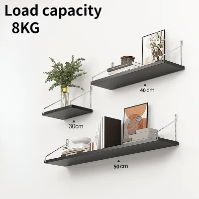 Multi-Tier Shelf No Drill Wall Shelf Wall Mounted Wall Decoration Home Storage Wall Storage Rack Bookshelves