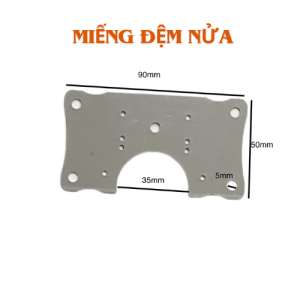 Combo Miếng đệm sữa bản lề tủ Miếng thép sữa bản lề