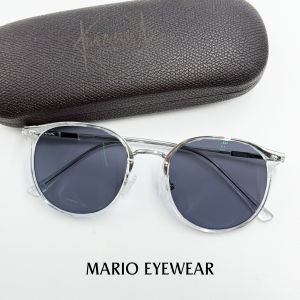 "Mario: แว่นสายตายาว มัลติโค้ด UV400 เปลี่ยนสีดำเมื่อออกแดด รุ่น23086"