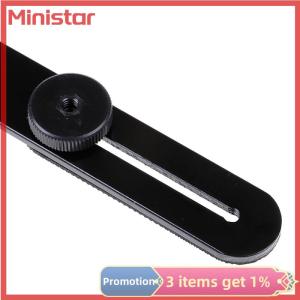 Ministar Dual Flash Bracket Hot Shoe Bracket Mount Holder for Tripod Stand Cam
