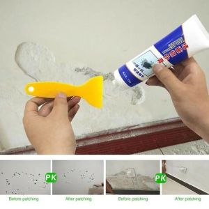 WATERPROOF FIX WALL REPAIR CREAM WALL GLUE/ REPAIR WALL/ WALL MENDING OINTMENT MENDING AGENT WALL PLASTER WALL SHEDDING