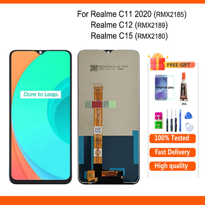 Original Lcd For Realme C15 Lcd Realme C11 2020 Lcd Realme C12 Lcd Assembly Lcd Touch Screen And 1238