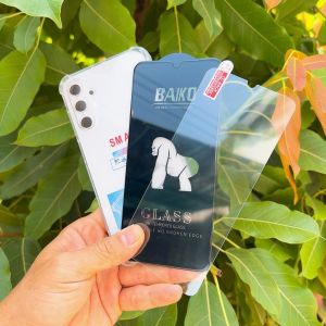 Combo 2 cường lực BAIKO kèm ốp chống sốc SS A10S A20S A30S A50S A70 A02S A03S A04S A05S A11 A12 M12 A13 M02