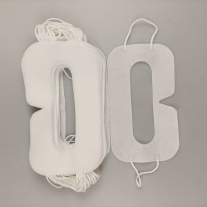 50PCS VR Eye Mask Black/White Universal Disposable VR Eye Mask Cover Breathable Sweat Band