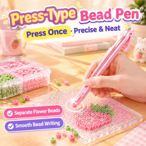 Fuse Beads Placement Pen Bead Picker Tool Shuttle DIY Craft Accessory for Kids Adults Perler Hama Beads Art Projects and Handmade Crafts