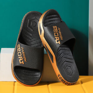 Free Shipping Trendy Outdoor Slippers For Men Perfect For Summer Wear Stylish And Breathable Suitable For Both Indoor And Outdoor Use With A Thick Sole