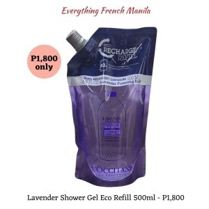 LOccitanie Lavender Shower Gel Eco Refill 500ml - P1800