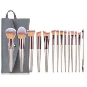 【Same Model As Celebrity Makeup Artist】High-End Makeup Brushes Set Dual-head Foundation Brush Soft Powder-Free Makeup Tools