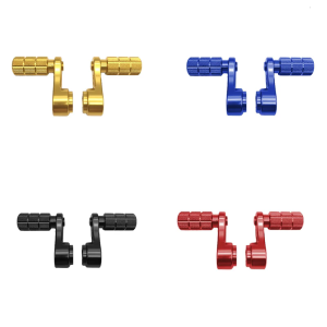 Pair Footrest Pedals Ergonomic Designs Metal Scooter Pedal Crank Leg Set Ergonomic Scooter Foot Pegs for Niu Scooter