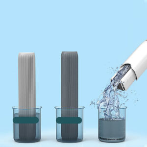 [ขจัดคราบอเนกประสงค์] ไม้ถูพื้นขนาดเล็กที่ไม่ทำให้มือสกปรกไม้ถูพื้นเปียกแบบดูดซับ