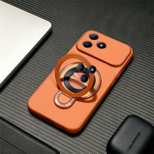 Feadship Case for realme C63 C61 4G C83 Realme note 60X 60 70 70x 70t 80 4g phone casing Softcase shockproof Cover new design aesthetic cute orange with holder for girls KNXUZJ1