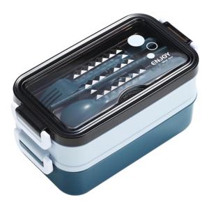 Nonrust Steel Insulated Container Double Layer Thermal Technology Spill Resistant Lid For Workouts Picnics