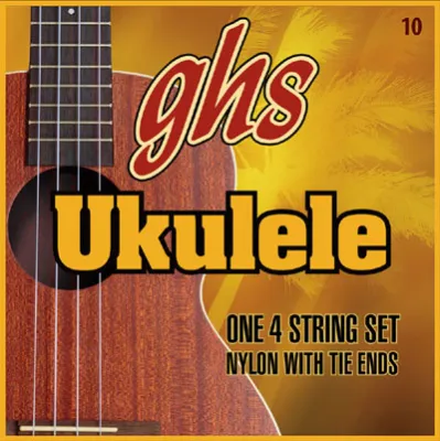 Ukulele GHS Stanard 4-String (Nylon) with Tie End
