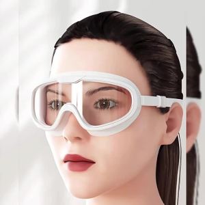 [ จัดด่วน ] แว่นตาว่ายน้ำกรอบใหญ่กันน้ำและกันหมอกความละเอียดสูงสำหรับผู้ชายและผู้หญิงแว่นตาว่ายน้ำมืออาชีพแว่นตากันแดดแว่นตากันแดดแว่นตาในตัว