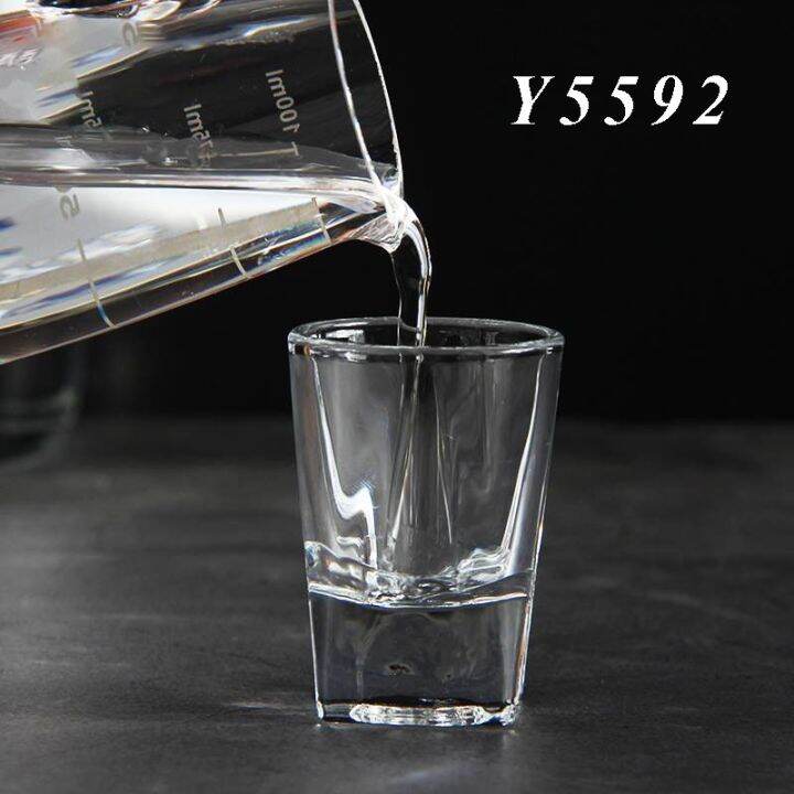 DELISOGA Deli Glassware Shot Glass Set 12pcs. 22mL (5cm) Y5592, 75mL ...