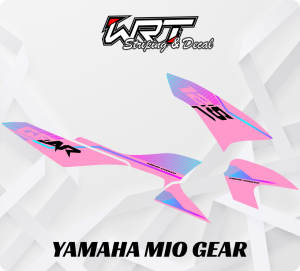 Striping Mio Gear-Stiker Decal Mio Gear Rainbow v4