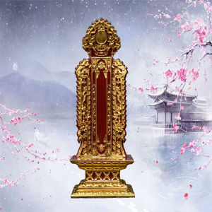 Linh Vị Thờ Mặt Nguyệt Chiện Thờ Gia Tiên Gỗ Mít Cao 6167