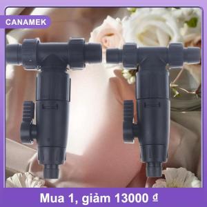 【CANAMEK】 Phụ kiện bể cá 12 16mm vòi nước đôi nhanh chóng phát hành nối ống bể cá 3 chiều Van Bể cá bộ lọc kết nối