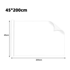 Electrostatic Adsorption White Board With tools 45cm/60cm*200cm Glue-free Reusable Easy Clean