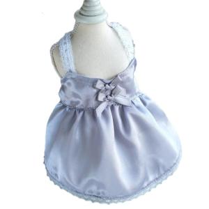 Cats Lace Elegant Bowknot Dress Princess Bowknot Elegant Puppy Beach Dress Puppy Small Dogs Holiday Party