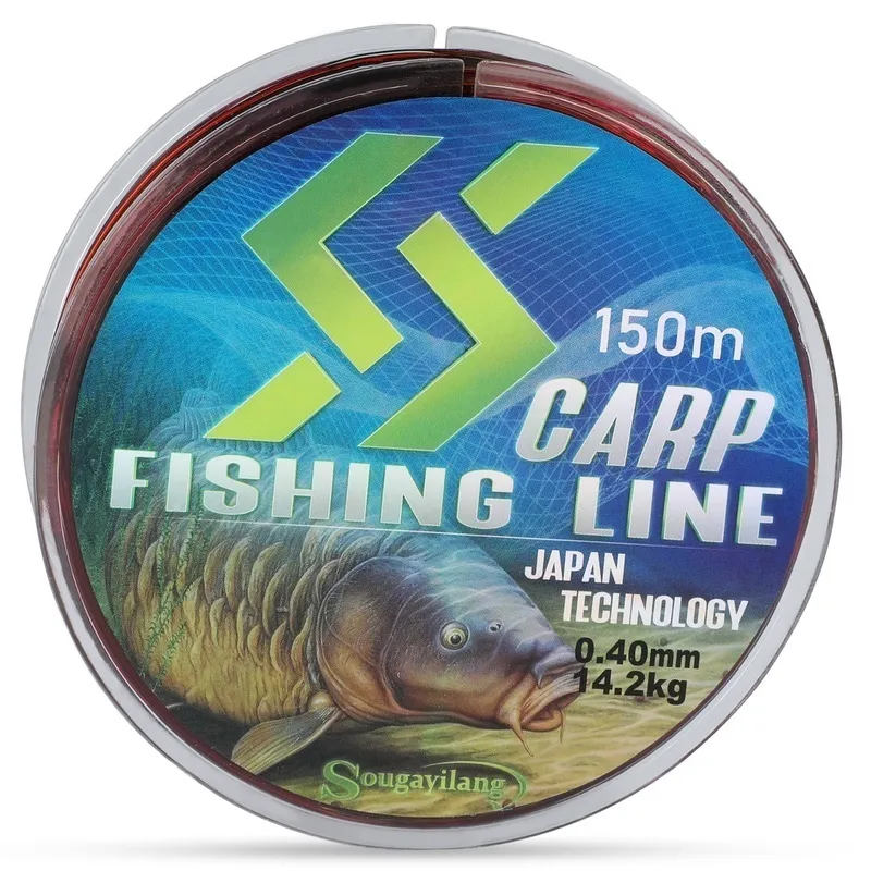 Cheap SOUGAYILANG 150M Fishing Line Nylon Monofilament Carp