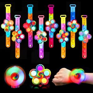 Childrens Luminous Light Bracelets  For Christmas Gift Goodie Bag Kids Birthday Present School Event